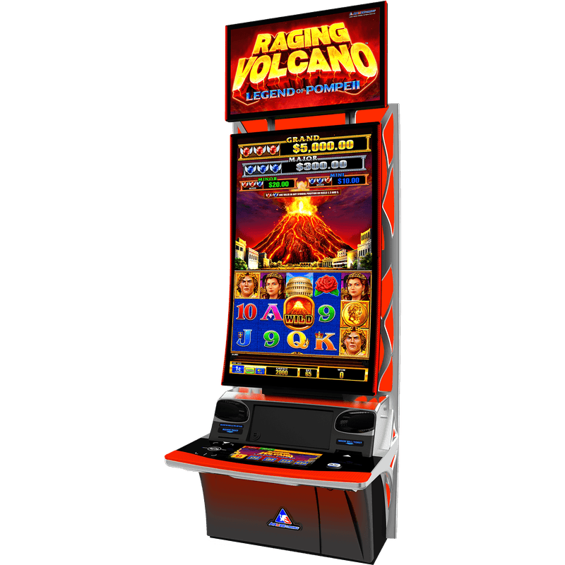 Gabinete o imagen del juego Raging Volcano