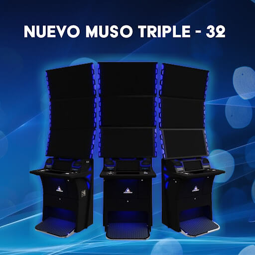 El nuevo Muso Triple 32 es una de las mejores maquinas de casino presentadas hasta el momento